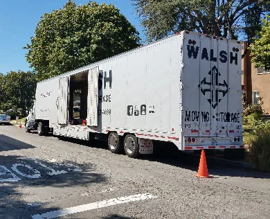 Walsh Truck Being Loaded