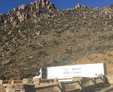 A Walsh Truck in the Desert